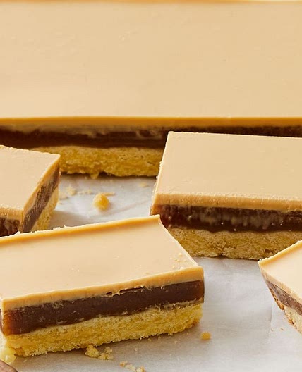 Butterscotch shortbread slice recipe