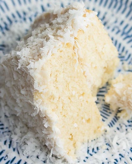 1 Bowl Vegan Coconut Cake