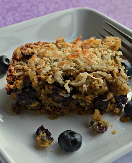 Blueberry Oatmeal Breakfast Bars
