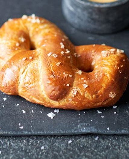 Homemade soft pretzels