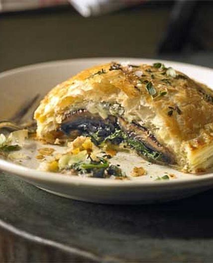 Mushroom wellingtons