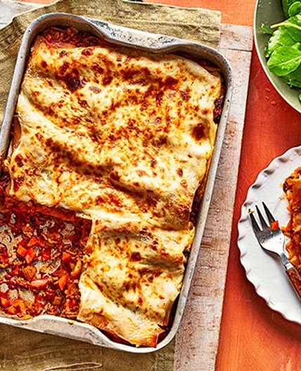 Healthy lasagne