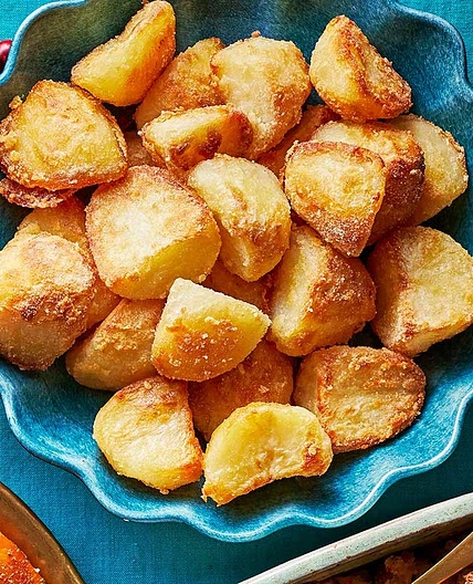 Triple-cooked roast potatoes