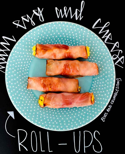 Ham Egg and Cheese Roll-Ups