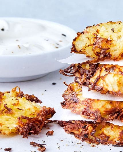 Little potato pancakes air fryer recipe
