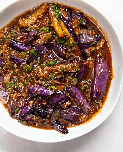 Fish-Fragrant Eggplants (Sichuan Braised Eggplant With Garlic, Ginger, and Chiles) Recipe