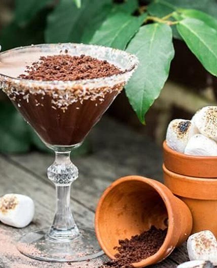 The Grounds of Alexandria: Choc-Tini Mocktail Recipe