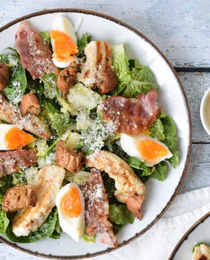 Low FODMAP caesar salad