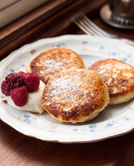 Sweet Cheese Fritters Syrniki