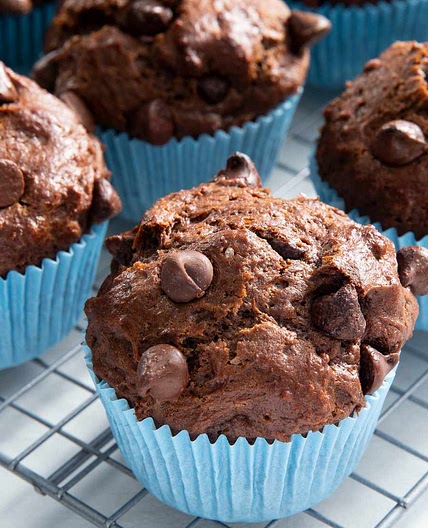 Moist Chocolate Muffins