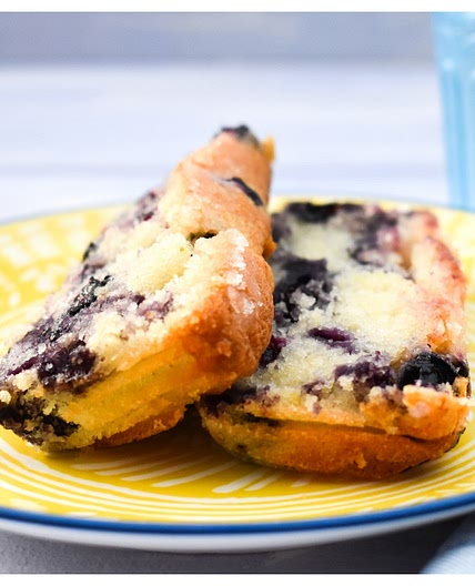 Easy Vegan Blueberry Lemon Loaf Cake