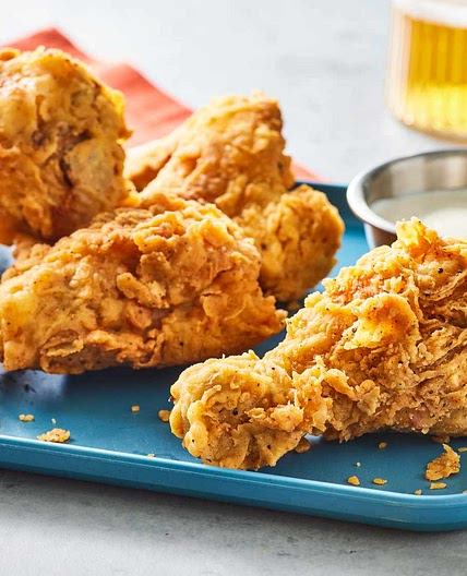 Triple-Dipped Fried Chicken