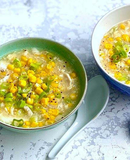 Chicken and sweetcorn soup