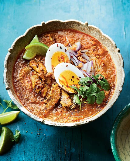 Mohinga (Burmese fish soup)