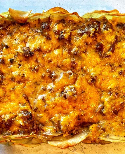 Cheesy Ground Beef and Potatoes