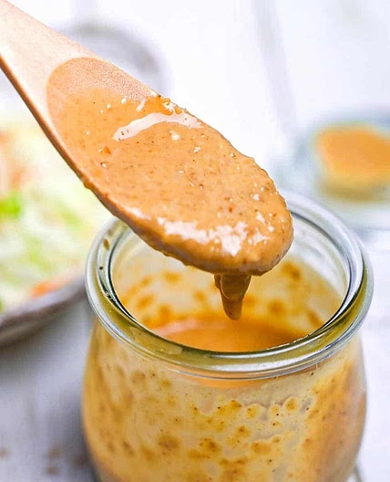 Japanese Sesame Dressing (Goma Salad Dressing)