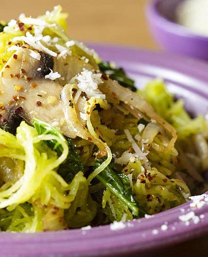 Pesto Spaghetti Squash