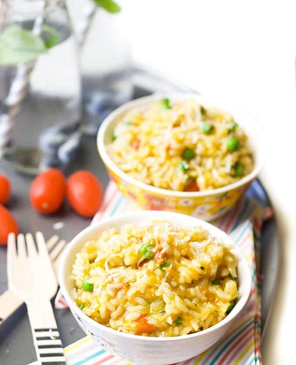 Sundried Tomato and Vegetable Risotto