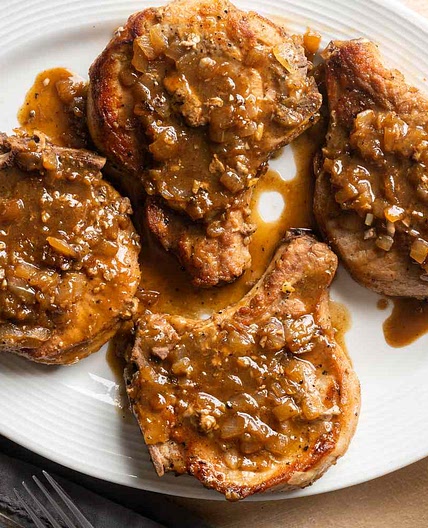 Easy Braised Pork Chops