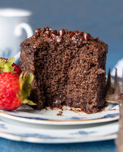 Fluffy Almond Flour Mug Cake in 2 Minutes