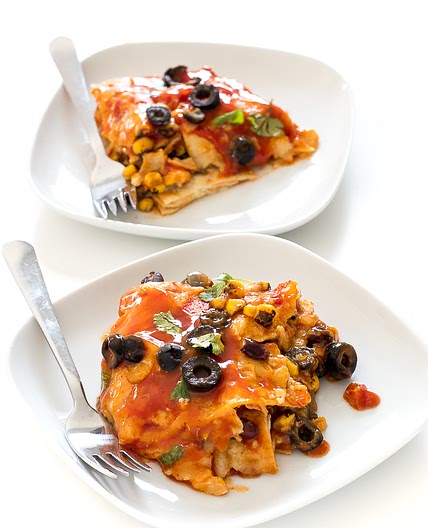 Vegetarian Enchilada Casserole