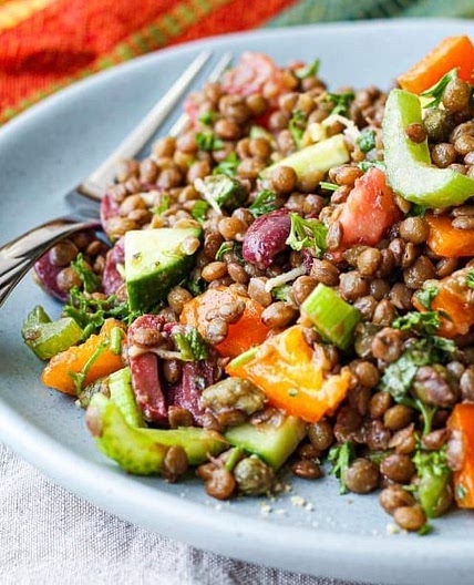 Mediterranean Lentil Salad