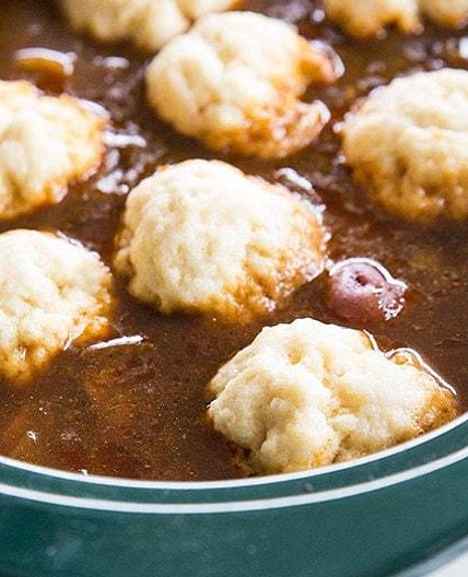 How to Make Slowcooker or Crockpot Dumplings