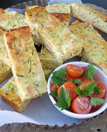 Best zucchini slice recipe