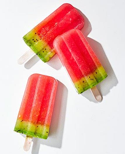 Watermelon lollies