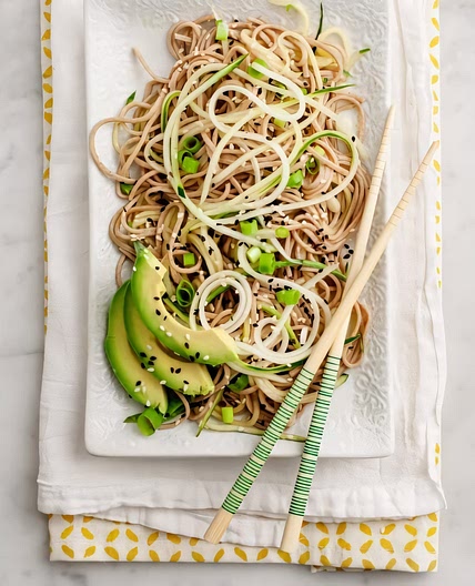 cold cucumber soba