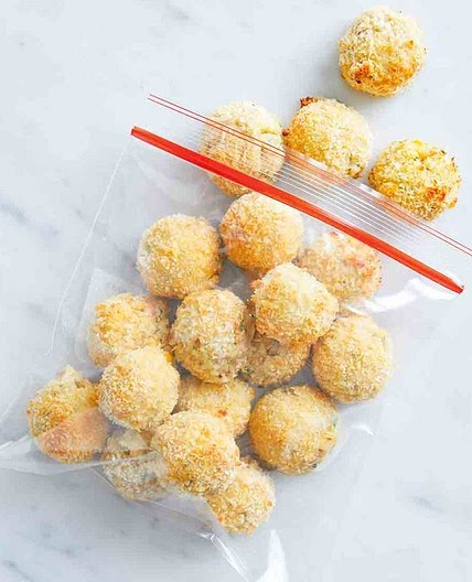 Tuna mornay balls recipe