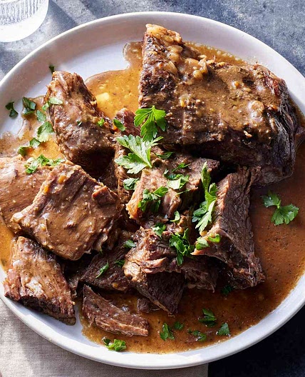 Three Packet Slow Cooker Roast