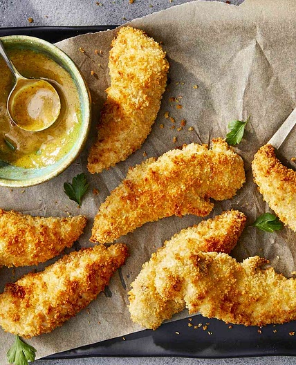 Crumbed Chicken Tenderloins (Air Fried)