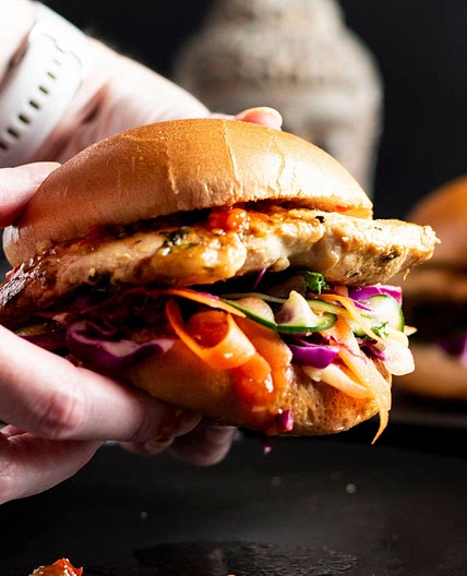 Thai Chicken Burgers