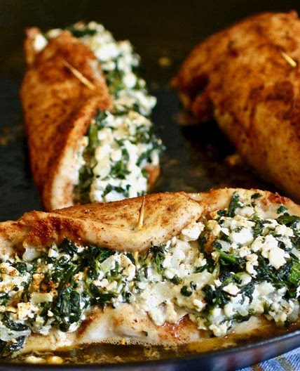 Cottage Cheese Spinach Chicken