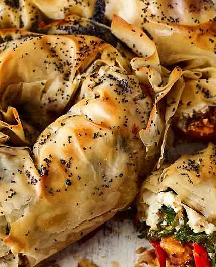 Sweet potato pastilla