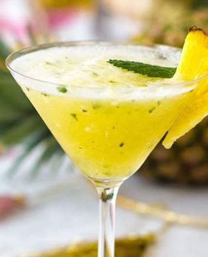 Tropical Pineapple Slushie recipe