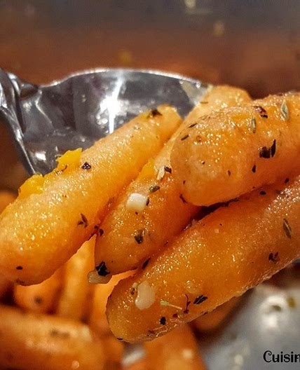 Garlic-Herb Baby Carrots - Instant Pot