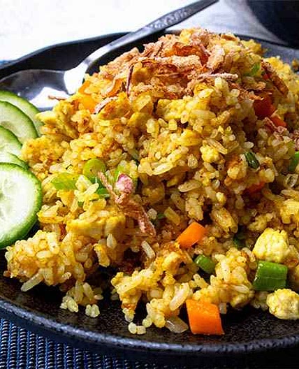 Vegan Curried Fried Rice