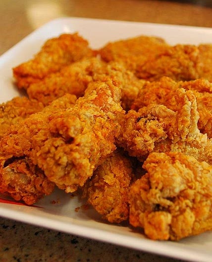 Receita de Frango frito americano do KFC