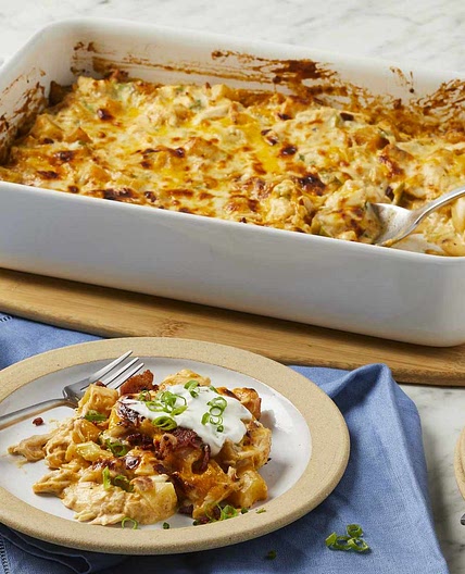 Loaded Chicken and Potato Casserole