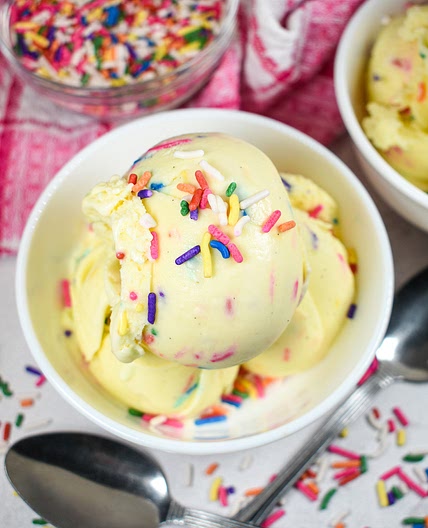 Birthday Cake Ice Cream