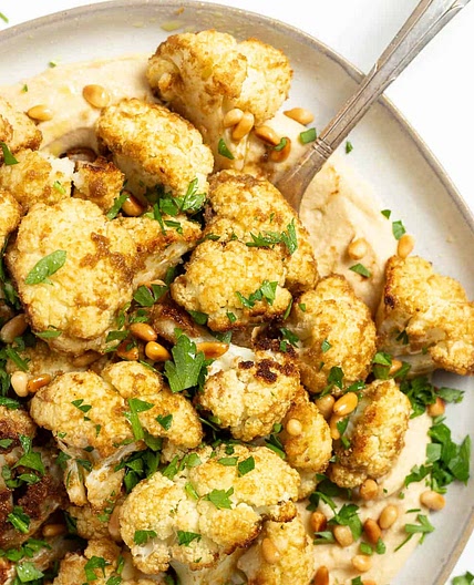 Coriander Roasted Cauliflower