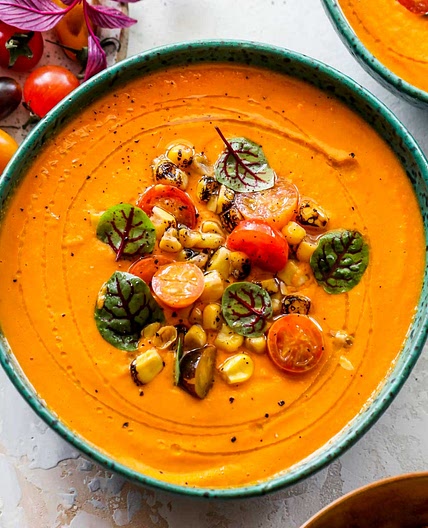 Creamy Tomato-Basil Soup