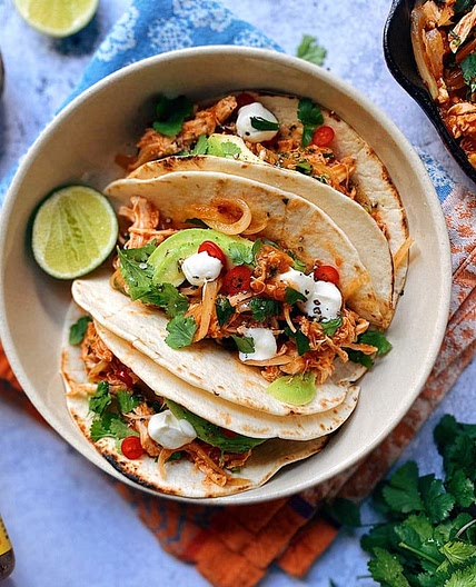 Chicken Tinga Tacos