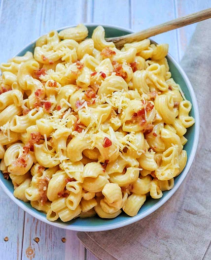 Creamy Instant Pot® Bacon Macaroni and Cheese