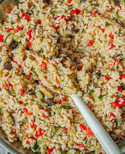Mediterranean Vegetable Pilaf
