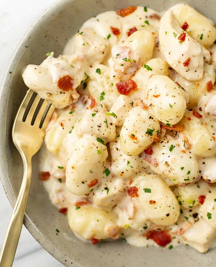 Chicken Bacon Gnocchi