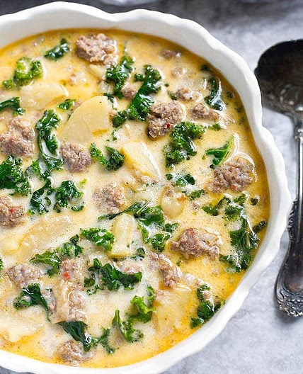 Instant Pot Zuppa Toscana (Sausage Potato Soup)