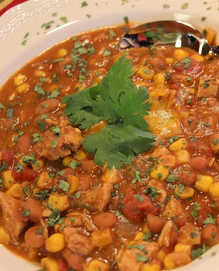 Chicken Tortilla Soup in the Slow Cooker